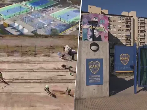 VIDEO | Nueva obra en Boca: así quedarán las nuevas canchas de tenis