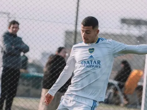 Quién es Thomas Arrieta, el juvenil de Boca que Ibarra probó en la práctica