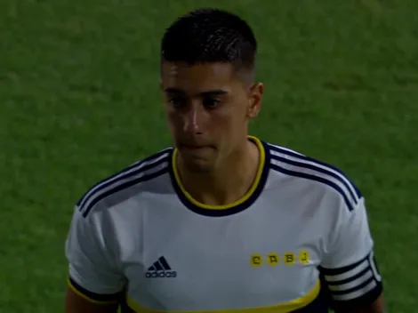 Un gran gesto por parte del club: el motivo por el cual Sández fue el capitán de Boca en el partido contra Everton