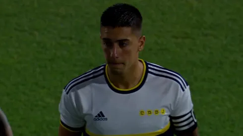 Un gran gesto por parte del club: el motivo por el cual Sández fue el capitán de Boca en el partido contra Everton