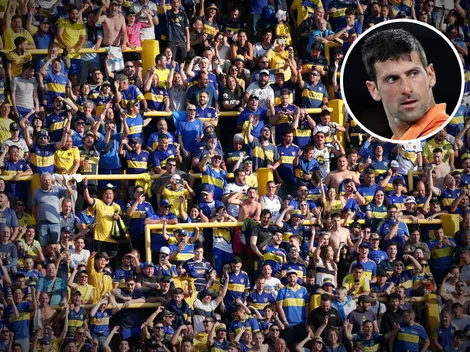 Viral en redes: por qué los hinchas de Boca relacionaron a Djokovic con la Copa Libertadores