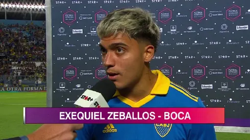 Zeballos reveló qué le dijo Riquelme antes de su vuelta: "Me decía…"