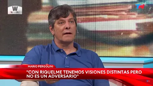 "Lo que nos faltó fue…": Pergolini explicó por qué no funcionó su relación con Riquelme en Boca