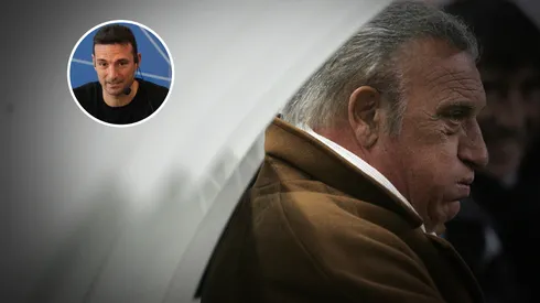 Basile y una frase particular para Scaloni. Foto: Getty