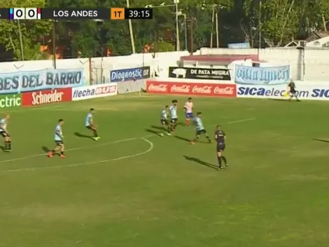 VIDEO | Debutó en Boca con Bianchi, es íntimo amigo de Paredes y hoy hizo este golazo con Los Andes