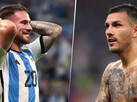 Los mensajes de Paredes y Mac Allister para los ganadores de los premios The Best