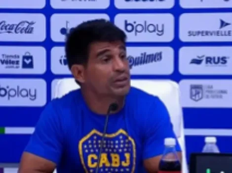 Ibarra se cruzó con un periodista tras la victoria de Boca: "A ver, contame..."