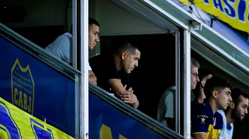 El agradecimiento de un ídolo de Boca a Riquelme. Foto: Getty