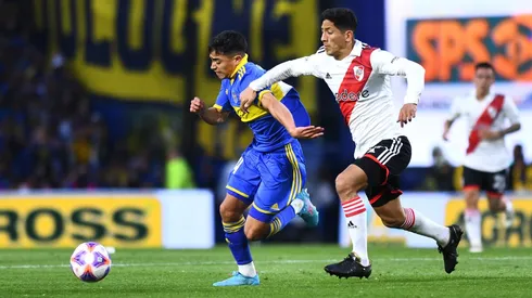 Langoni corre, Aliendro persigue. Boca y River se volverán a ver las caras en el Trofeo de Campeones.