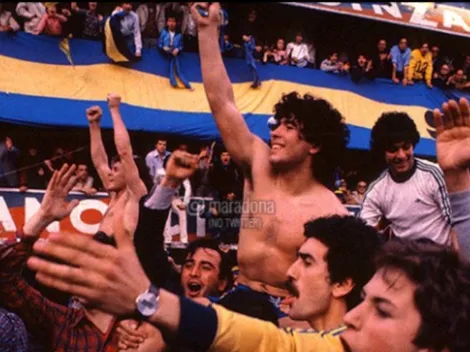 Un día histórico: desde la cuenta de Maradona rememoraron su llegada a Boca
