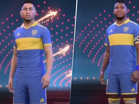 VIDEO | Están iguales: así se ven los jugadores de Boca en el FIFA 23