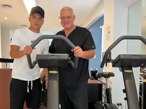 Zeballos comenzó la rehabilitación: el especial mensaje del Dr. Batista para el "Changuito"