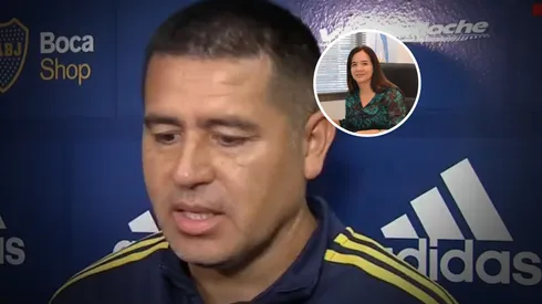 Riquelme, sobre la clausura de la tercera bandeja de La Bombonera: "Espero que la señora esa..."