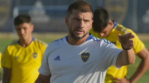 Mariano Herrón, el DT interino.