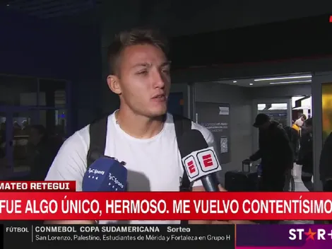 Retegui volvió al país y envió un mensaje claro: "Estoy agradecido con..."