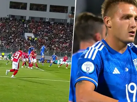 VIDEO | Otro golazo de Retegui en Italia: convirtió el 1-0 ante Malta