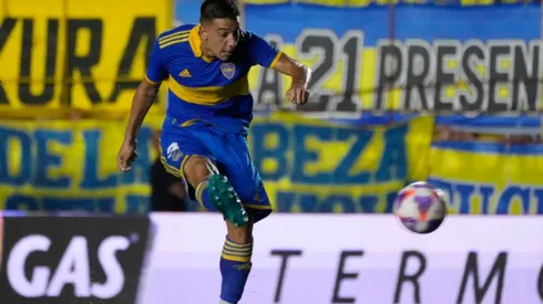 El juvenil completó un buen partido ante Olimpo. Foto: Prensa Boca.