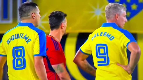 El sueño pendiente de Palermo tras jugar con Riquelme. Foto: Captura