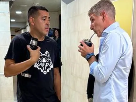 ¿Quiénes acompañaron a Riquelme al partido por el centenario del Villarreal?