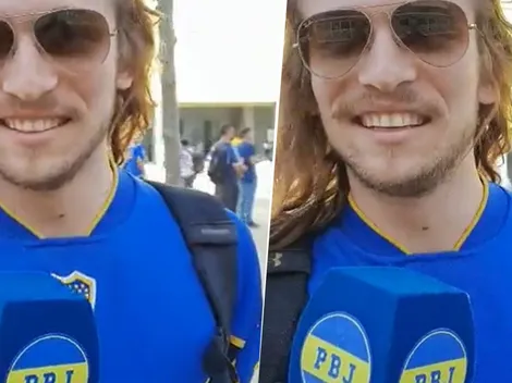 El nieto de Bianchi apareció en Villarreal: "Vine a ver a Román y Martín"