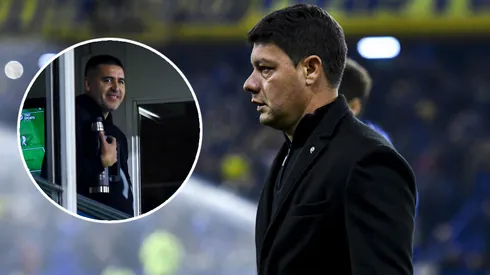 Battaglia habló de Riquelme (Getty)