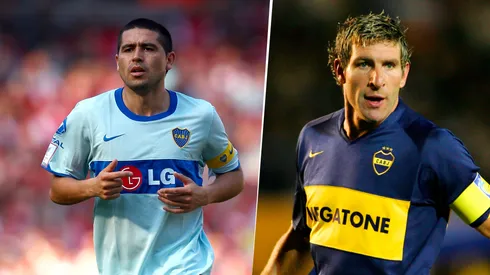 Riquelme y Palermo, otra vez juntos (Getty)