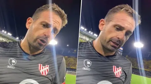 La palabra de Carranza tras la jugada polémica. Foto: Captura