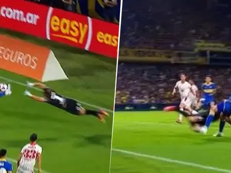 Insólita razón: el cuerpo arbitral explicó por qué no cobraron penal para Boca en el final