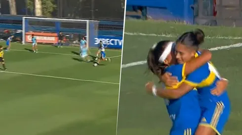 Gol de Palomar y liderazgo para las Gladiadoras. Foto: Captura