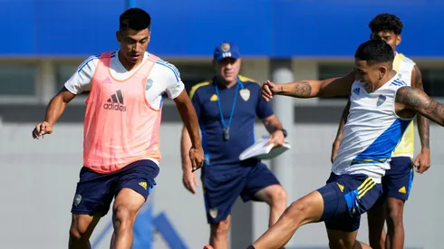 "Solo una prueba": las llamativas variantes del entrenamiento de Boca