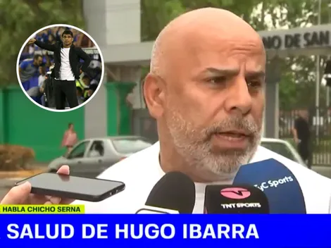Serna, sobre la salud de Ibarra: "Está muy bien, se va a quedar una noche por precaución"