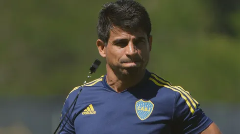 Ibarra sufrió una descompensación y debió abandonar el entrenamiento por precaución. Foto: Prensa CABJ.