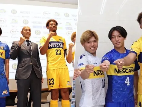 A lo Boca: la camiseta azul y oro que presentó el club que preside Takahara en Japón