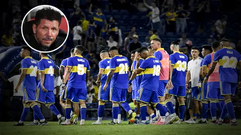 Simeone sigue de cerca a un juvenil del Xeneize. Foto: Getty