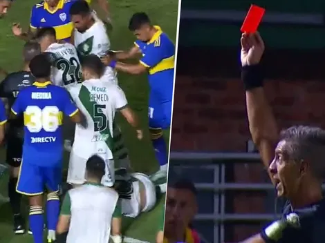 VIDEO | "Te están tomando de bol...": final picante entre Boca, Banfield y el árbitro