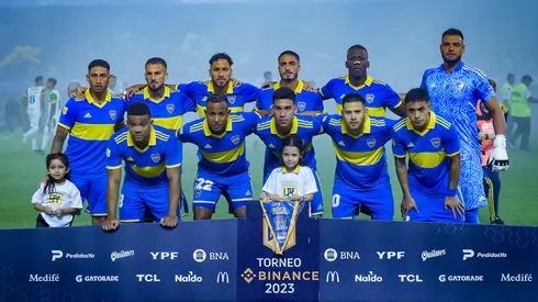 Boca vs. Banfield por la Liga Profesional. Foto: Getty