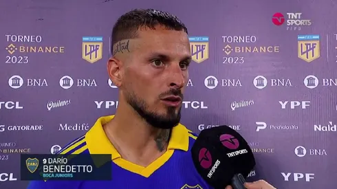 Benedetto habló tras el empate.