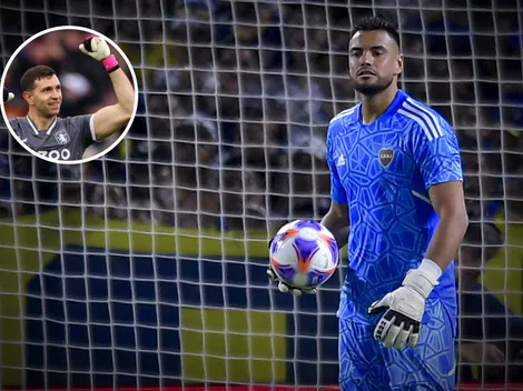 Romero habló de su actuación y le devolvió el elogio al Dibu