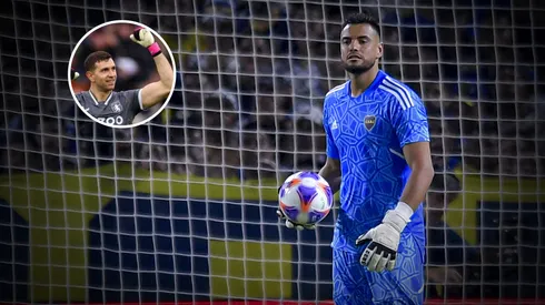 La respuesta de Romero a Dibu. Foto: Getty