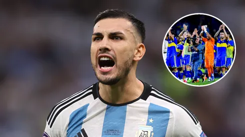 Paredes habló de dos jugadores de Boca (Getty)