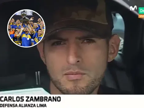 La picante frase de Zambrano tras el título de Boca: “Si te dijera…”
