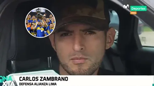 Picante frase de Zambrano contra Boca tras la obtención del título. (Captura//Prensa CABJ)