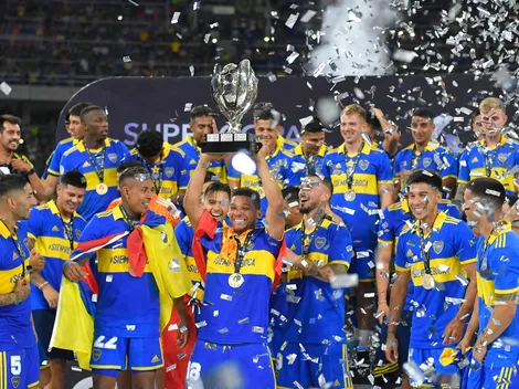 Se fue de Boca con polémica pero realizó una publicación por el título en la Supercopa Argentina