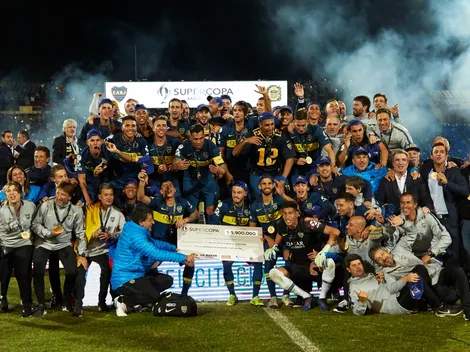 Los antecedentes de Boca jugando la Supercopa Argentina