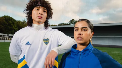 De estreno: nueva pilcha de Boca. Foto: Prensa adidas.