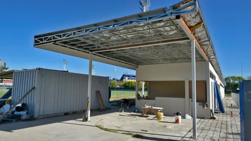 La nueva cancha que se estrenará pronto en Boca. Foto: Boca Oficial