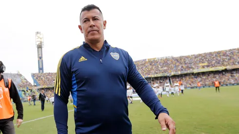 Almirón no pudo hablar en conferencia. Foto: Getty