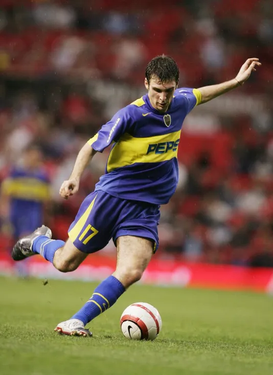 Mauro Boselli con la azul y oro. Getty