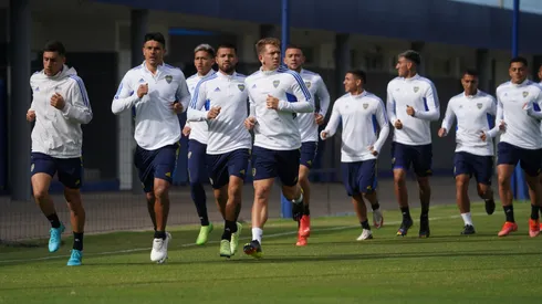 Boca entrena con varias ausencias. (Prensa CABJ)