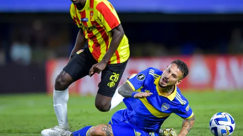 Darío Benedetto salió lesionado ante Deportivo Pereira.